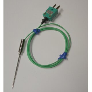 Miniature Needle Probe, Thermocouple Type K, -75 to +250C